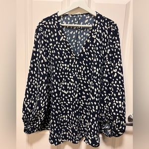 V neck blouse